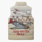 Tuskegee Red Tails Airmen Sleeveless Puffer Jacket History Aviator Heroes Retro Style