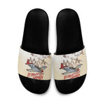 Tuskegee Red Tails Airmen Slide Sandals History Aviator Heroes Retro Style
