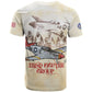 Tuskegee Airmen T shirt Red Tails Legacy Retro Style - African Pride