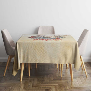 Tuskegee Airmen Tablecloth Red Tails Legacy Retro Style - African Pride