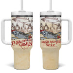 Tuskegee Airmen Tumbler With Handle Red Tails Legacy Retro Style - African Pride