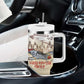 Tuskegee Airmen Tumbler With Handle Red Tails Legacy Retro Style - African Pride