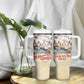 Tuskegee Airmen Tumbler With Handle Red Tails Legacy Retro Style - African Pride