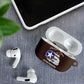 Tuskegee Airmen WWII Heroes AirPods Case The Great American Aviators Brown Leather Pattern