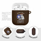 Tuskegee Airmen WWII Heroes AirPods Case The Great American Aviators Brown Leather Pattern