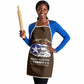 Tuskegee Airmen WWII Heroes Apron The Great American Aviators Brown Leather Pattern