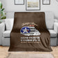 African American Aviators WWII Blanket Tuskegee Red Tails Airmen Brown Leather Pattern - African Pride