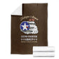 African American Aviators WWII Blanket Tuskegee Red Tails Airmen Brown Leather Pattern - African Pride