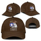 African American Aviators WWII Classic Cap Tuskegee Red Tails Airmen Brown Leather Pattern - African Pride