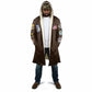 Tuskegee Airmen WWII Heroes Cloak The Great American Aviators Brown Leather Pattern