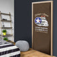 Tuskegee Airmen WWII Heroes Door Cover The Great American Aviators Brown Leather Pattern