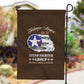 African American Aviators WWII Garden Flag Tuskegee Red Tails Airmen Brown Leather Pattern - African Pride