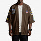 Tuskegee Airmen WWII Heroes Kimono The Great American Aviators Brown Leather Pattern