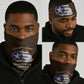 African American Aviators WWII Neck Gaiter Tuskegee Red Tails Airmen Brown Leather Pattern - African Pride