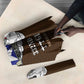 Tuskegee Airmen WWII Heroes Umbrella The Great American Aviators Brown Leather Pattern