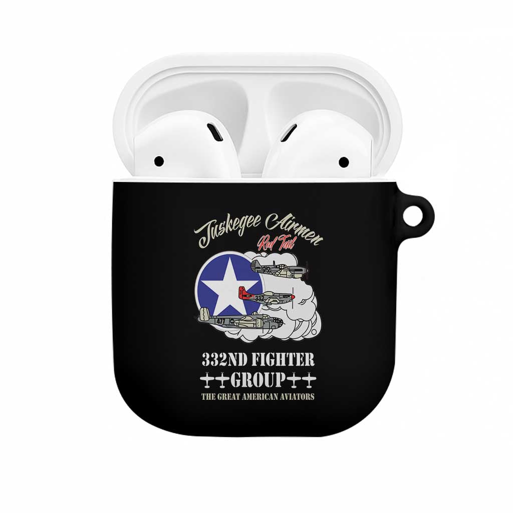 Tuskegee Airmen WWII Heroes AirPods Case The Great American Aviators Black Art