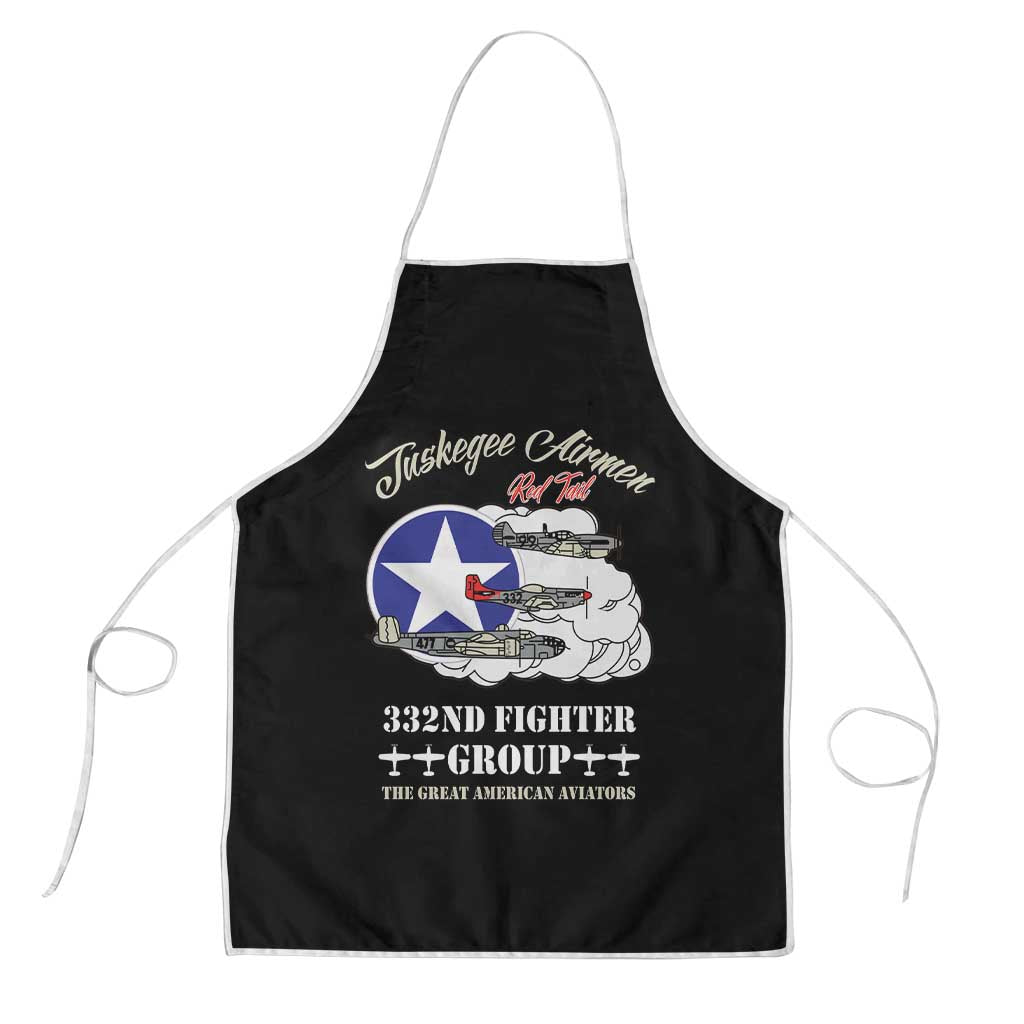 Tuskegee Airmen WWII Heroes Apron The Great American Aviators Black Art