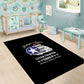 African American Aviators WWII Area Rug Tuskegee Red Tails Airmen Black - African Pride