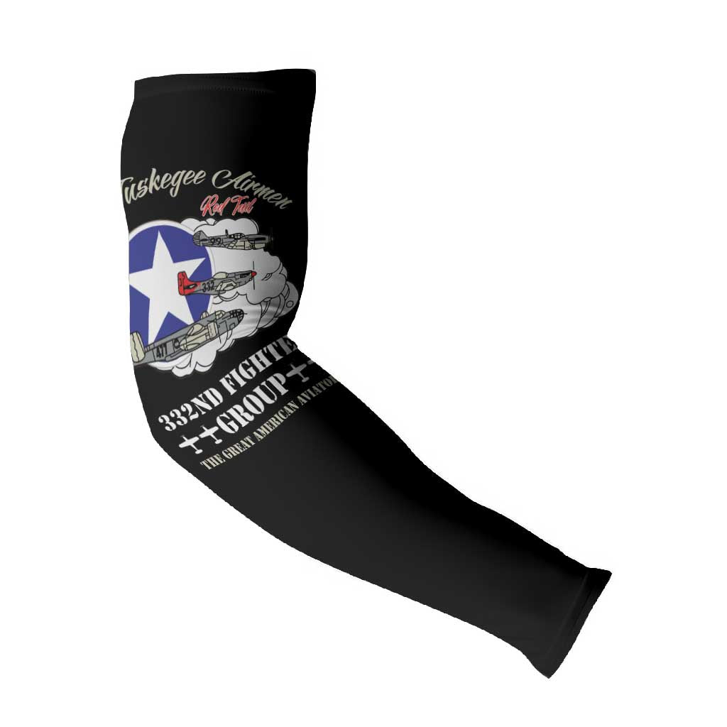 Tuskegee Airmen WWII Heroes Arm Sleeves The Great American Aviators Black Art