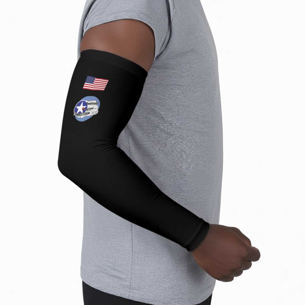 Tuskegee Airmen WWII Heroes Arm Sleeves The Great American Aviators Black Art