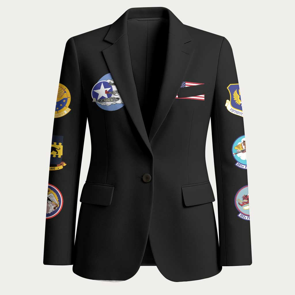 Tuskegee Airmen WWII Heroes Blazer The Great American Aviators Black Art