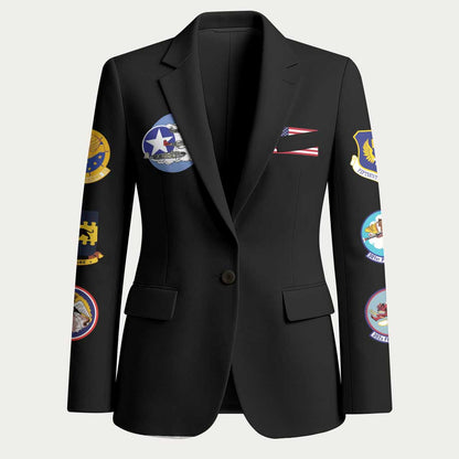 Tuskegee Airmen WWII Heroes Blazer The Great American Aviators Black Art