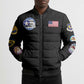 Tuskegee Airmen WWII Heroes Bomber Puffer Jacket The Great American Aviators Black Art