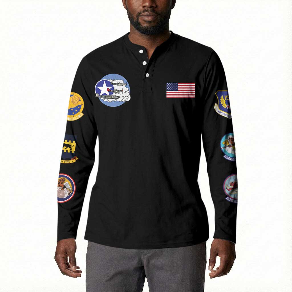 Tuskegee Airmen WWII Heroes Button Sweatshirt The Great American Aviators Black Art