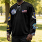 Tuskegee Airmen WWII Heroes Hockey Jersey The Great American Aviators Black Art