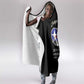 African American Aviators WWII Hooded Blanket Tuskegee Red Tails Airmen Black - African Pride