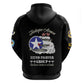 African American Aviators WWII Hoodie Tuskegee Red Tails Airmen Black - African Pride