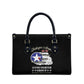 Tuskegee Airmen WWII Heroes Leather Bag The Great American Aviators Black Art