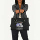 Tuskegee Airmen WWII Heroes Leather Bag The Great American Aviators Black Art