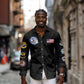 African American Aviators WWII Long Sleeve Button Shirt Tuskegee Red Tails Airmen Black - African Pride