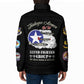 Tuskegee Airmen WWII Heroes Padded Jacket The Great American Aviators Black Art