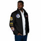 Tuskegee Airmen WWII Heroes Padded Jacket The Great American Aviators Black Art