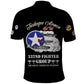 African American Aviators WWII Polo Shirt Tuskegee Red Tails Airmen Black - African Pride