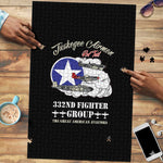 Tuskegee Airmen WWII Heroes Puzzle The Great American Aviators Black Art