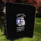African American Aviators WWII Quilt Tuskegee Red Tails Airmen Black - African Pride