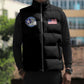 Tuskegee Airmen WWII Heroes Sleeveless Puffer Jacket The Great American Aviators Black Art