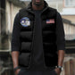 Tuskegee Airmen WWII Heroes Sleeveless Puffer Jacket The Great American Aviators Black Art