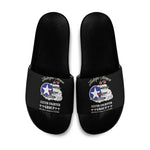 Tuskegee Airmen WWII Heroes Slide Sandals The Great American Aviators Black Art