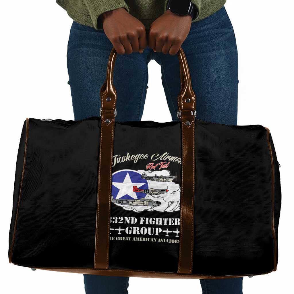 Tuskegee Airmen WWII Heroes Travel Bag The Great American Aviators Black Art