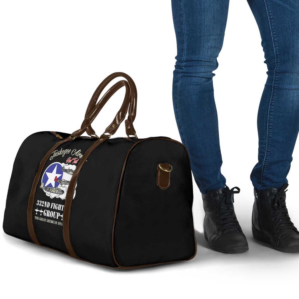 Tuskegee Airmen WWII Heroes Travel Bag The Great American Aviators Black Art