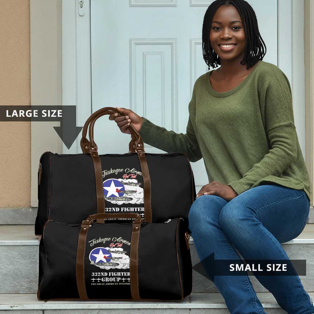 Tuskegee Airmen WWII Heroes Travel Bag The Great American Aviators Black Art