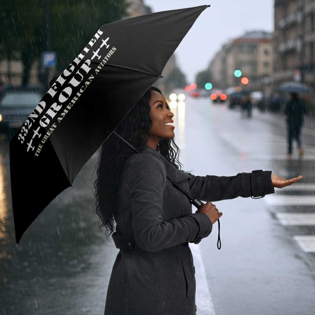 Tuskegee Airmen WWII Heroes Umbrella The Great American Aviators Black Art