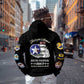 African American Aviators WWII Zip Hoodie Tuskegee Red Tails Airmen Black - African Pride