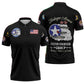 Tuskegee Airmen WWII Heroes Zipper Polo Shirt The Great American Aviators Black Art