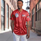African American Aviators WWII Baseball Jersey Tuskegee Red Tails Airmen Red - African Pride