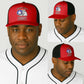 African American Aviators WWII Baseball Net Cap Tuskegee Red Tails Airmen Red - African Pride